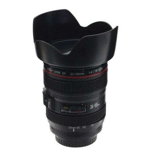 Термокружка Объектив 400 мл L11 W11 H16 см 785866 REMECO 919₽