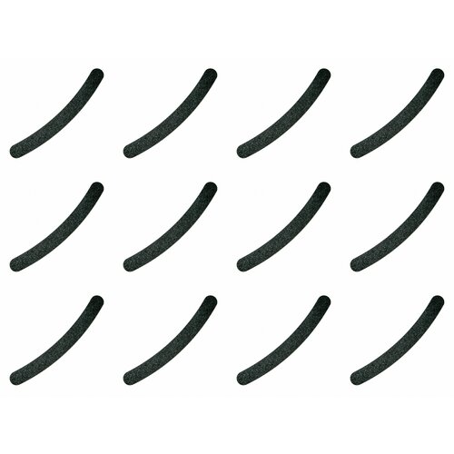 Белита Пилка для ногтей наждачная в пакете дуга цвет чёрный 1752 12уп 2542₽