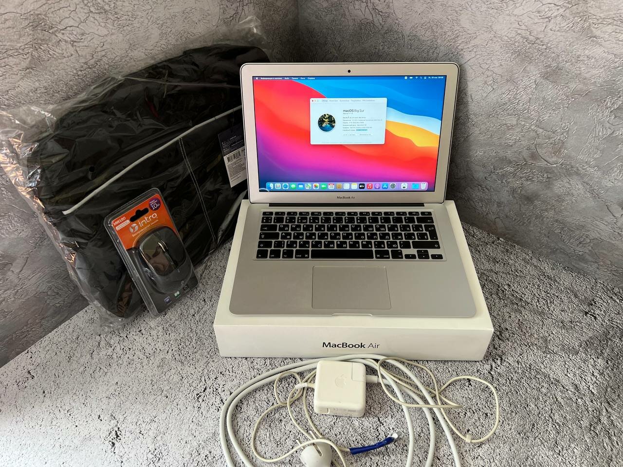 Apple Macbook Air 13 (mid 2013) MD741 RAM 4ГБ, SSD 128ГБ, MacOS Big Sure