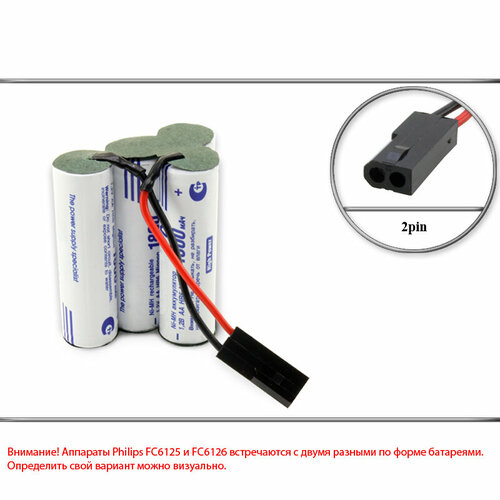 Аккумуляторная батарея 422245945563 48V станд Ni-MH станд для электрической швабры пылесоса Philips 2250₽