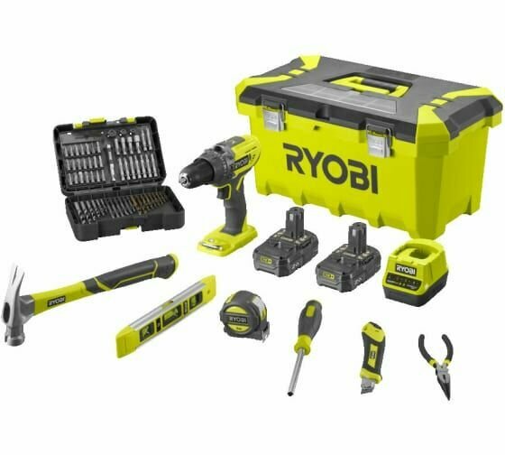 фото Ударная дрель-шуруповерт Ryobi 18В R18PD3-220TAH 5133005506