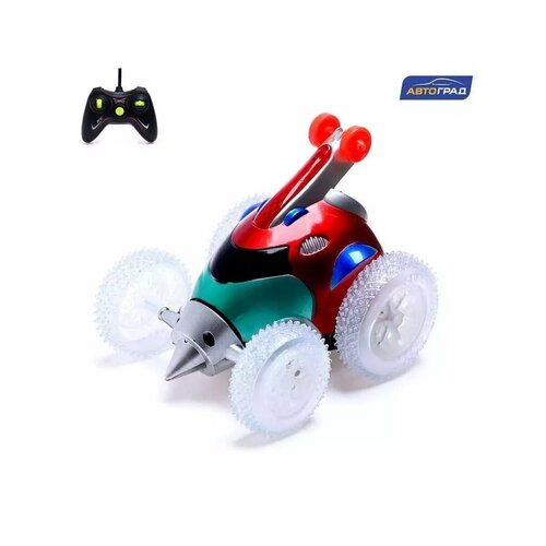 Машинка-игрушка Скорость перевертыш работает от батареек 1517₽