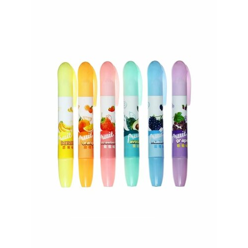 Набор маркеров-текстовыделителей 6 цветов ароматизированные 763₽