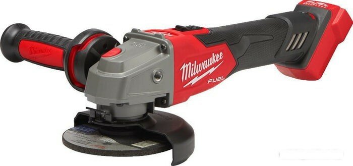 Угловая шлифмашина Milwaukee с регулировкой оборотов, аккумуляторная M18 FUEL FSAGV125XB-0X, - фото №1