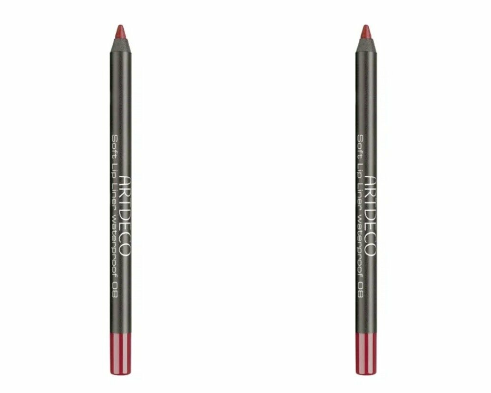 Карандаш для губ ARTDECO Soft Lip Liner Waterproof, водостойкий, тон 113, 1,2 гр, 2 шт