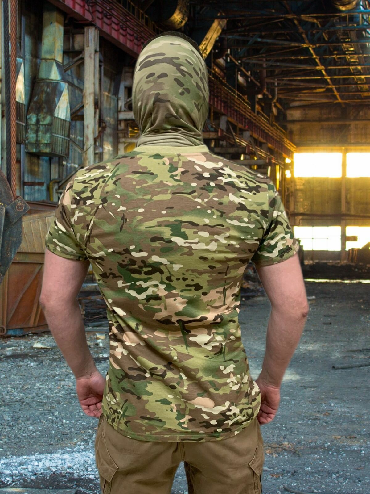 Футболка тактическая WSAT камуфляж — фото 1