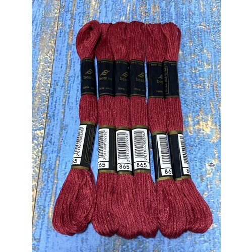 Набор ниток мулине Bestex нитки для вышивания и рукоделия вышивка крестом мулине 231₽