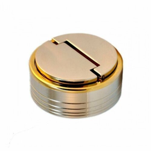 OS-25-В-2 Оснастка для печатей карманная Магнетик магнитная никелирование золочение с штемпельной подушкой d 41 мм 2908₽