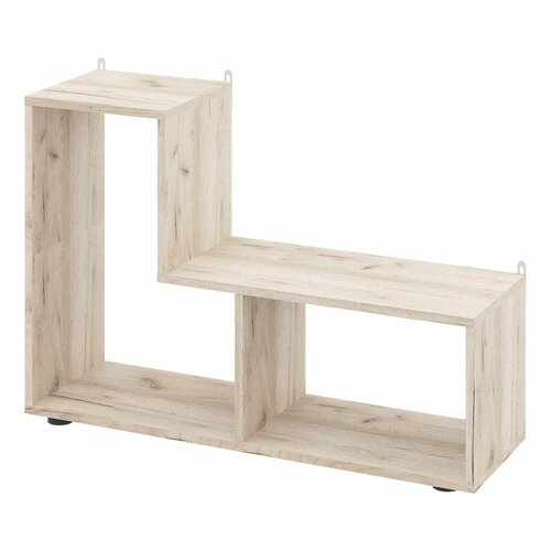 Универсальный стеллаж Астра-15, Дуб крафт серый