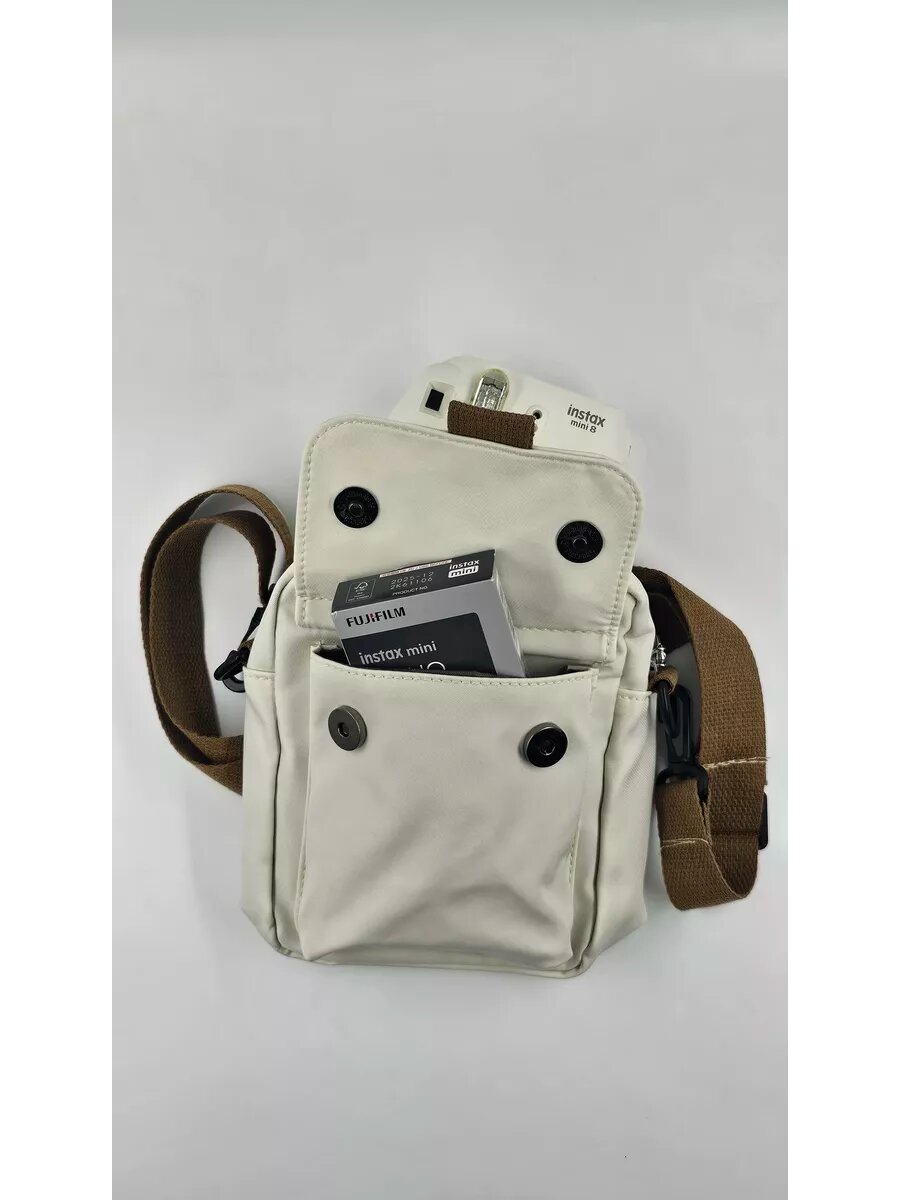 Чехол для Instax mini 12 сумка для фотоаппарата и принтера — фото 1