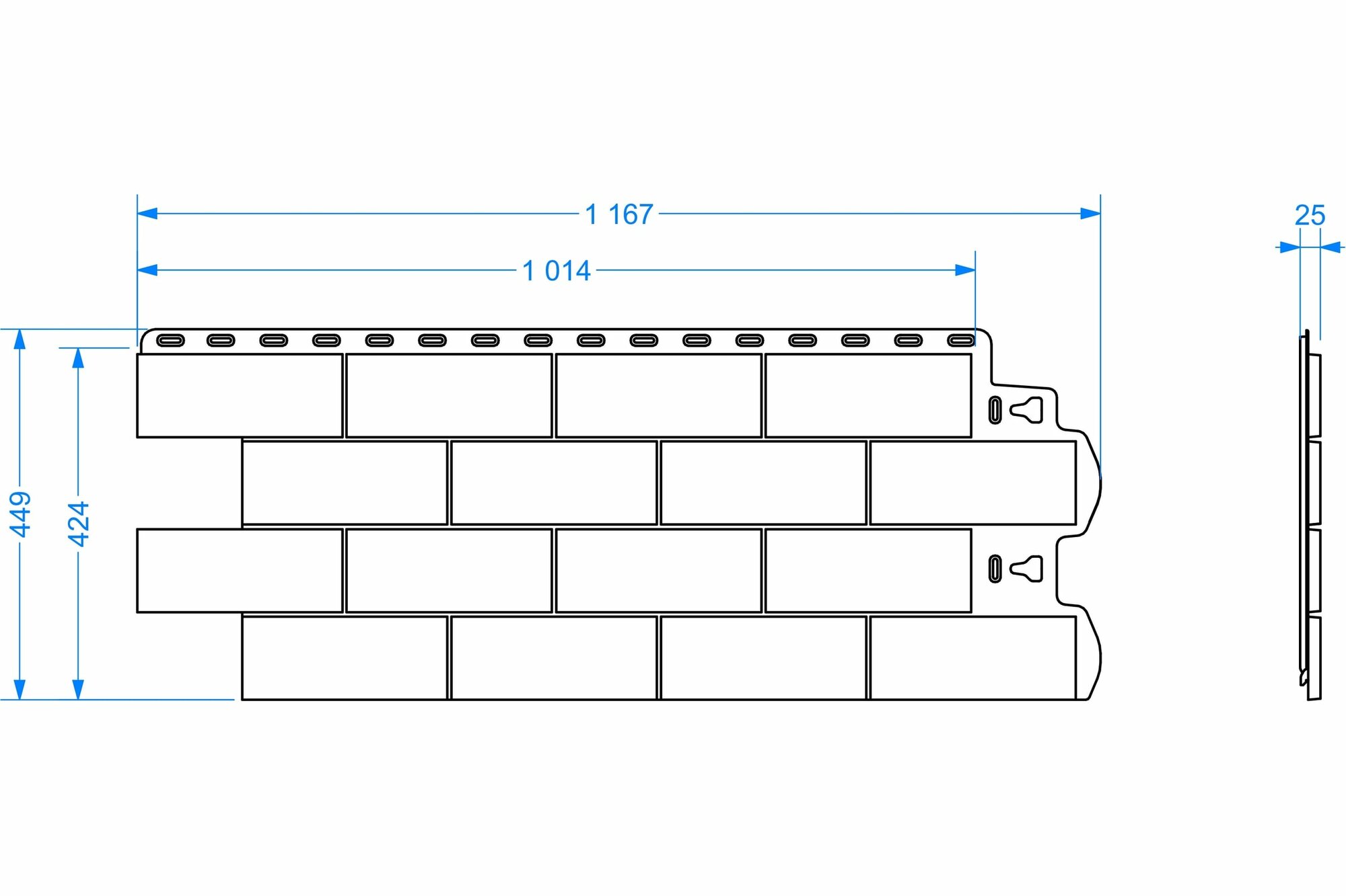 фото DOCKE Dcke DUFOUR Панель фасадная (Инсбрук) PFDU-1221