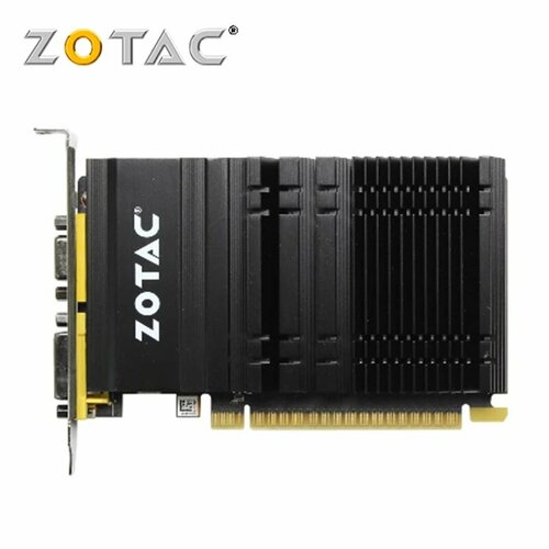 Видеокарта ZOTAC GeForce GT 610 1 ГБ 64 бит GDDR3 графические карты GPU Map для NVIDIA Original GT610 1GD3 Dvi VGA PCI-E 237400₽