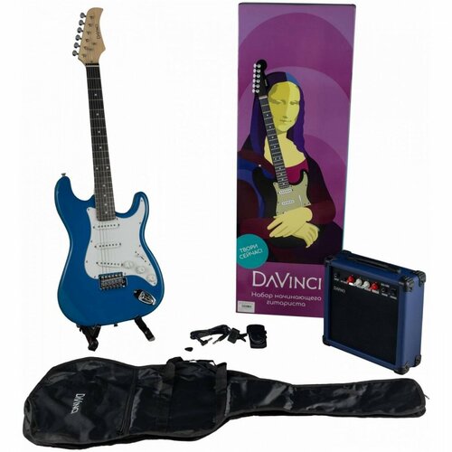 Электрогитара в наборе Davinci SET-100 BL