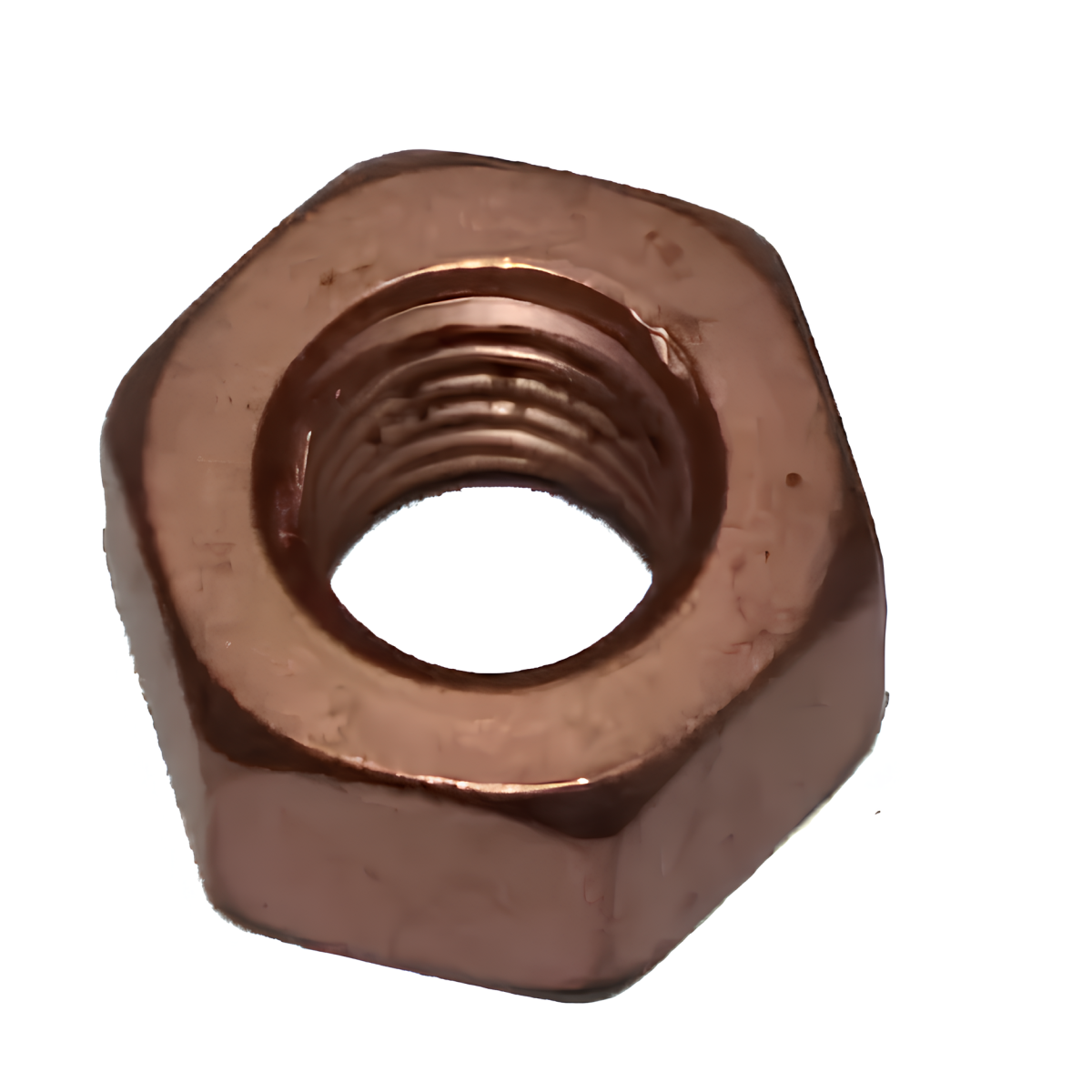 фото Гайка М10*1.25*8 медная КАМАЗ 12164727 (белзан)