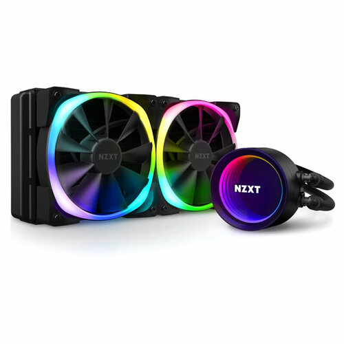 Водяное охлаждение NZXT Z53 RGB Black RL-KRZ53-R1 (Intel LGA 1200/1151/1151 v2/1150/1155/2066/2011-3/2011/1366/1156 AMD AM4)
