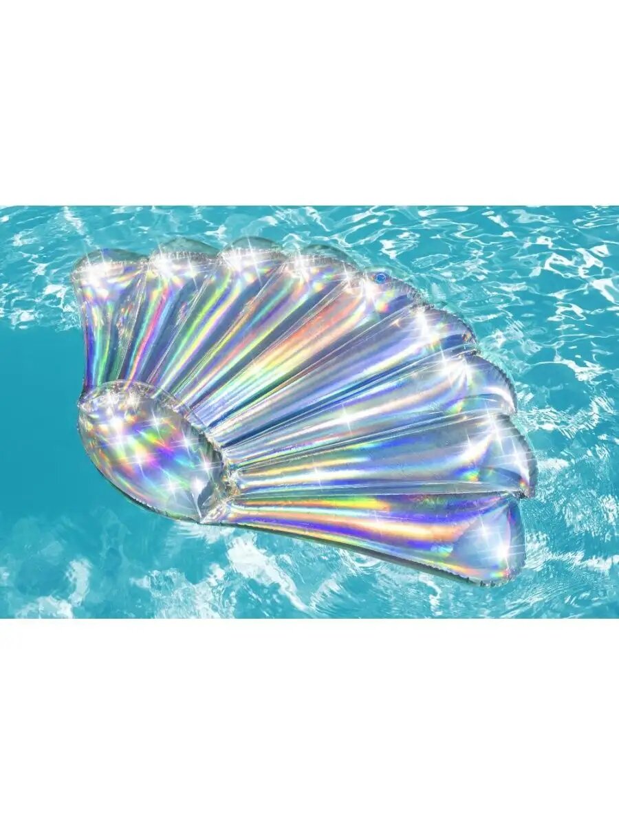 Матрас надувной Радужная ракушка — фото 1