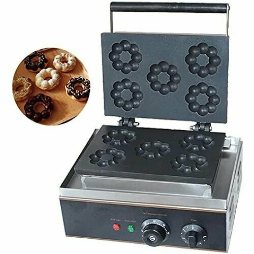 Ханчен Инструмент fy-210 Кулинария закуска коммерческая машина для выпечки сливовых пончиков машина для выпечки пончиков 220 В110 В вафельница-110 В 8993600₽