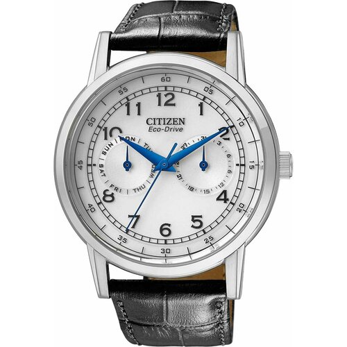 фото Наручные часы citizen, синий/черный/серебристый