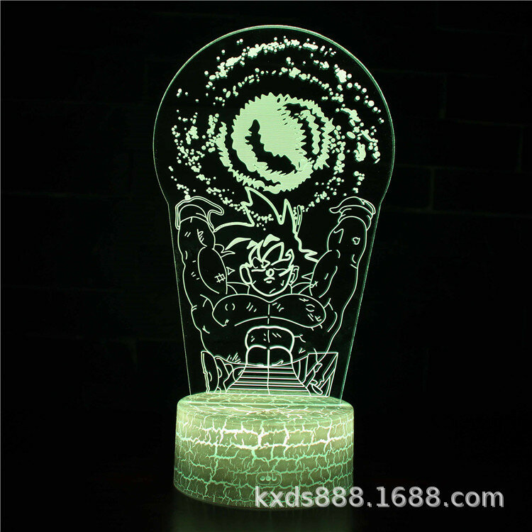 фото Лампа настольная "Dragon Ball", сенсорное управление, 3 Вт