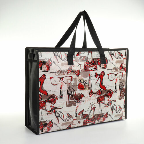 Сумка-баул 15х33х43 см ручная кладь черный 213₽