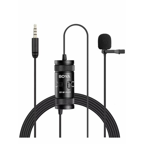 Петличный микрофон BOYA BY-M1 Pro II 35 мм 2940₽