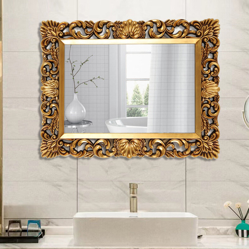 фото Зеркало для ванной "Ретро", квадратное, настенное, 75x96 см