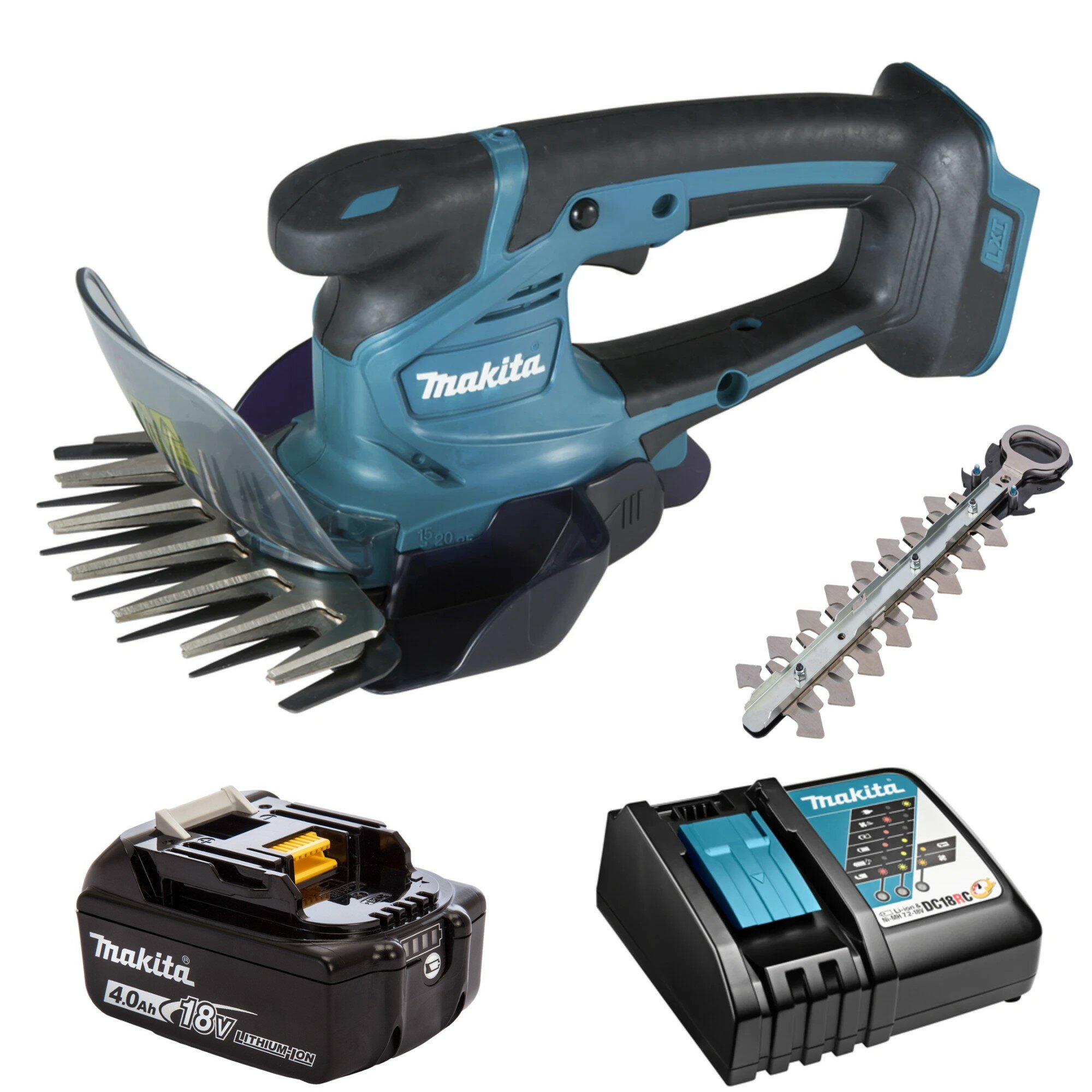 фото Аккумуляторные ножницы Makita DUM604RMX 18 В, 4 Ач, АКБ и ЗУ в комплекте