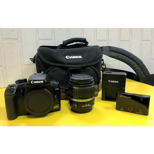 Фотоаппарат Canon EOS 1100D Kit EF-S 18-55mm f35-56 IS II черный 24990₽