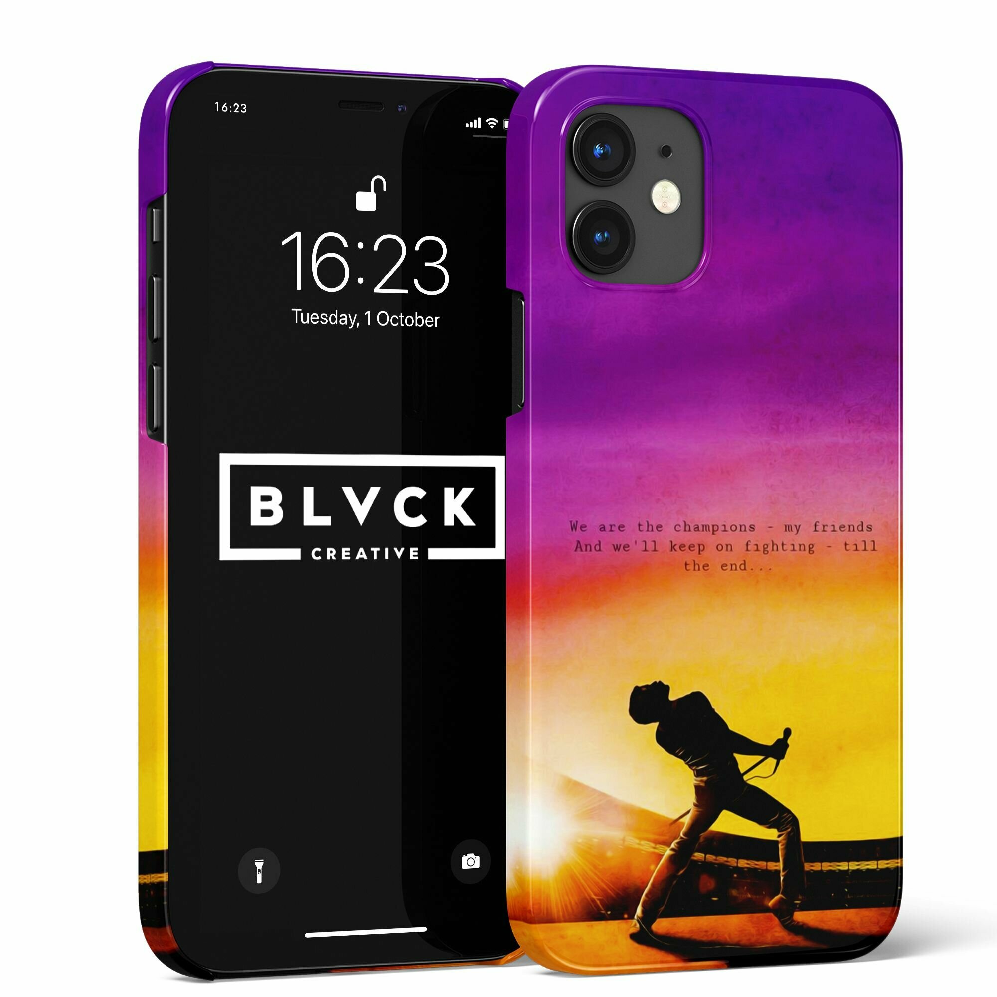 Чехол для IPhone 12 Mini с рисунком "Bohemian Rhapsody Богемская рапсодия"