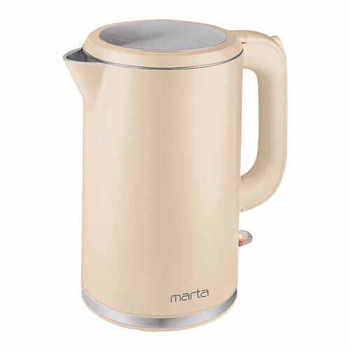 MARTA MT-4556 бежевый оникс чайник металлический 131400₽