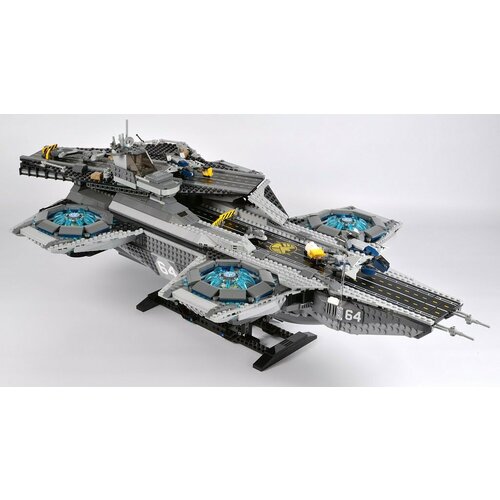 Конструктор Lepin Мстители Marvel - большой Вертоносец Щ. И. Т. А, детализация, с фигурками 2996 деталей - LE-S1189
