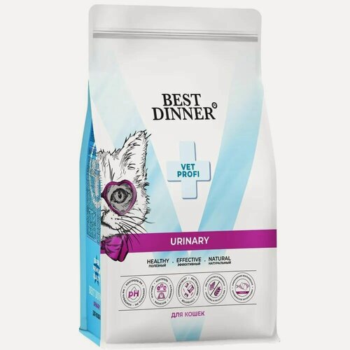 Изображение товара Best Dinner Vet Profi Urinary сухой корм для кошек при струвитном уролитиазе при МКБ 1,5 кг