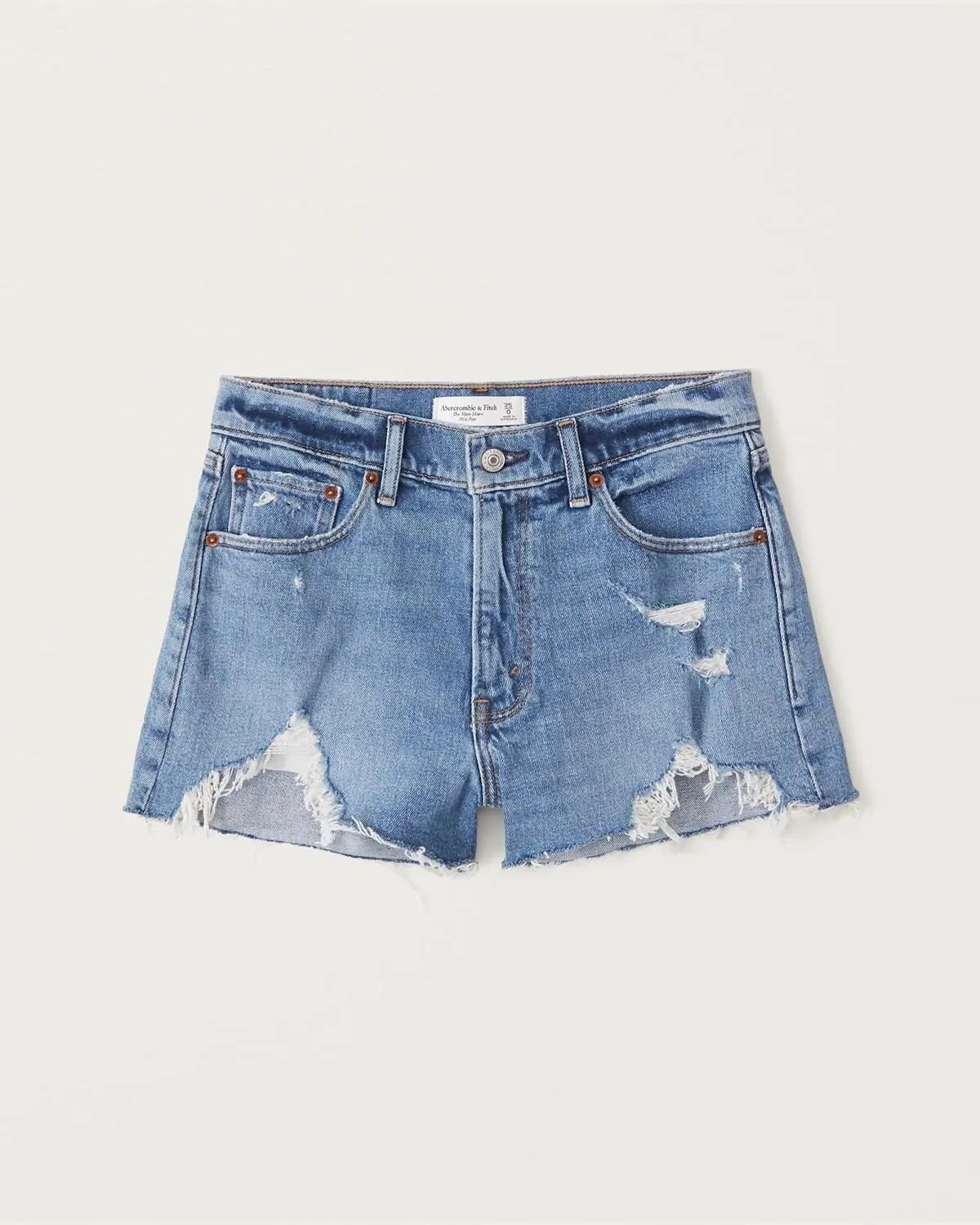 Шорты Abercrombie & Fitch, размер 29, синий
