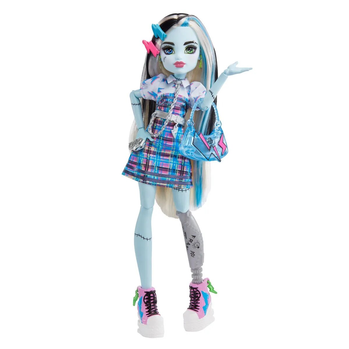 Кукла Monster High "Day Out Frankie", подвижные суставы, аксессуары в комплекте