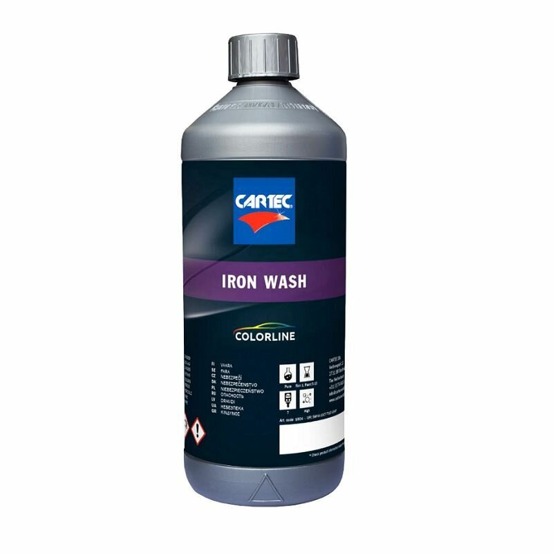 Очиститель металлических вкраплений - Cartec Iron Wash Werkflacon met vernevelaar 1л.