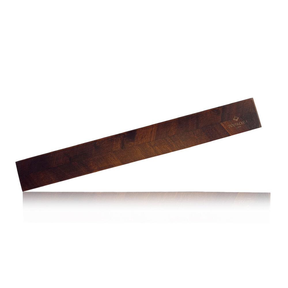 Изображение Tojiro Магнитный держатель для ножей, 40 см, из темного дерева акации (MD-442303)