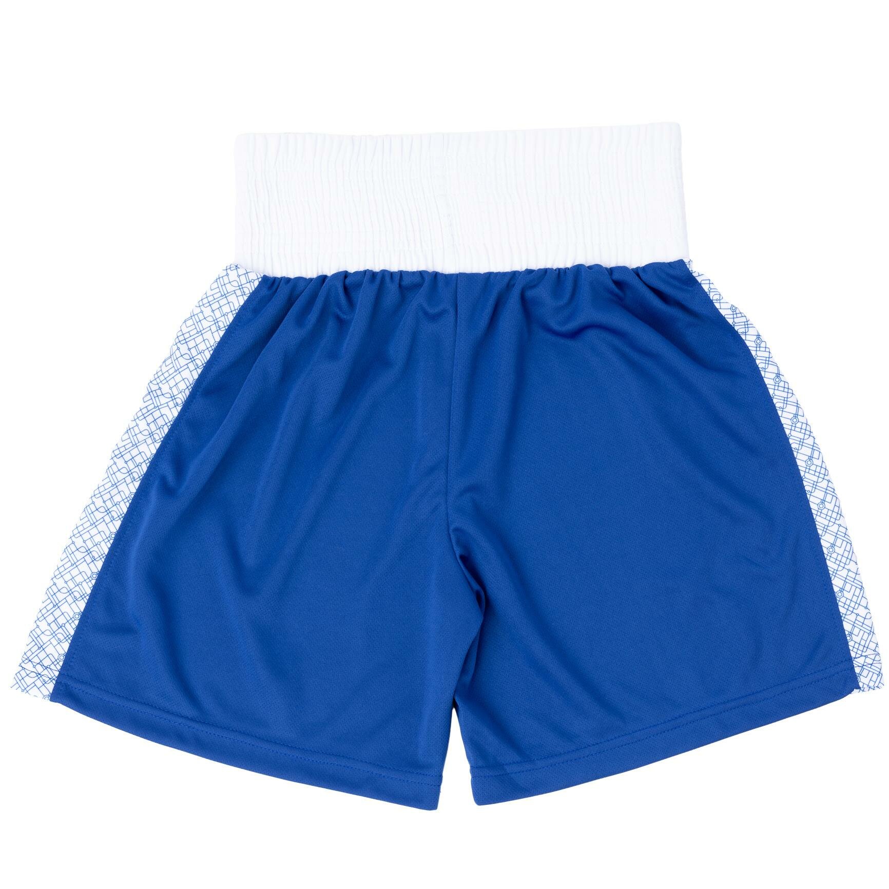 Трусы боксерские FIGHTEXPERT, размер M, синий — фото 1