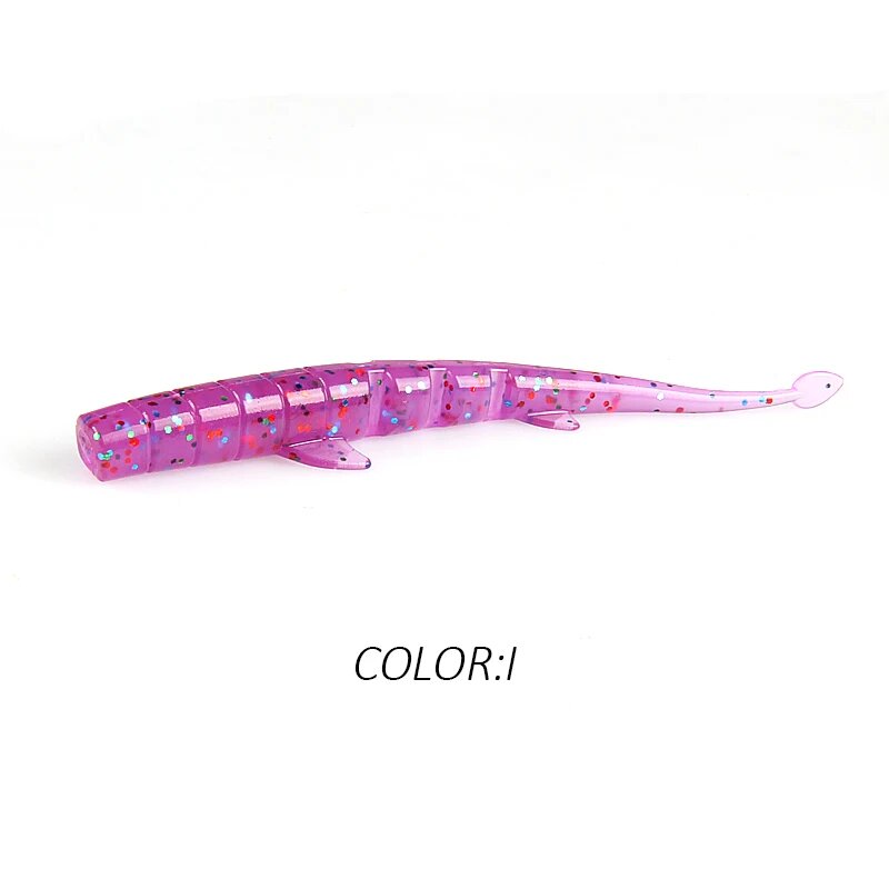 BEARKING UNAGI Slug Силиконовая приманка 64 мм 88 мм Розовый, 64mm 20pcs, I