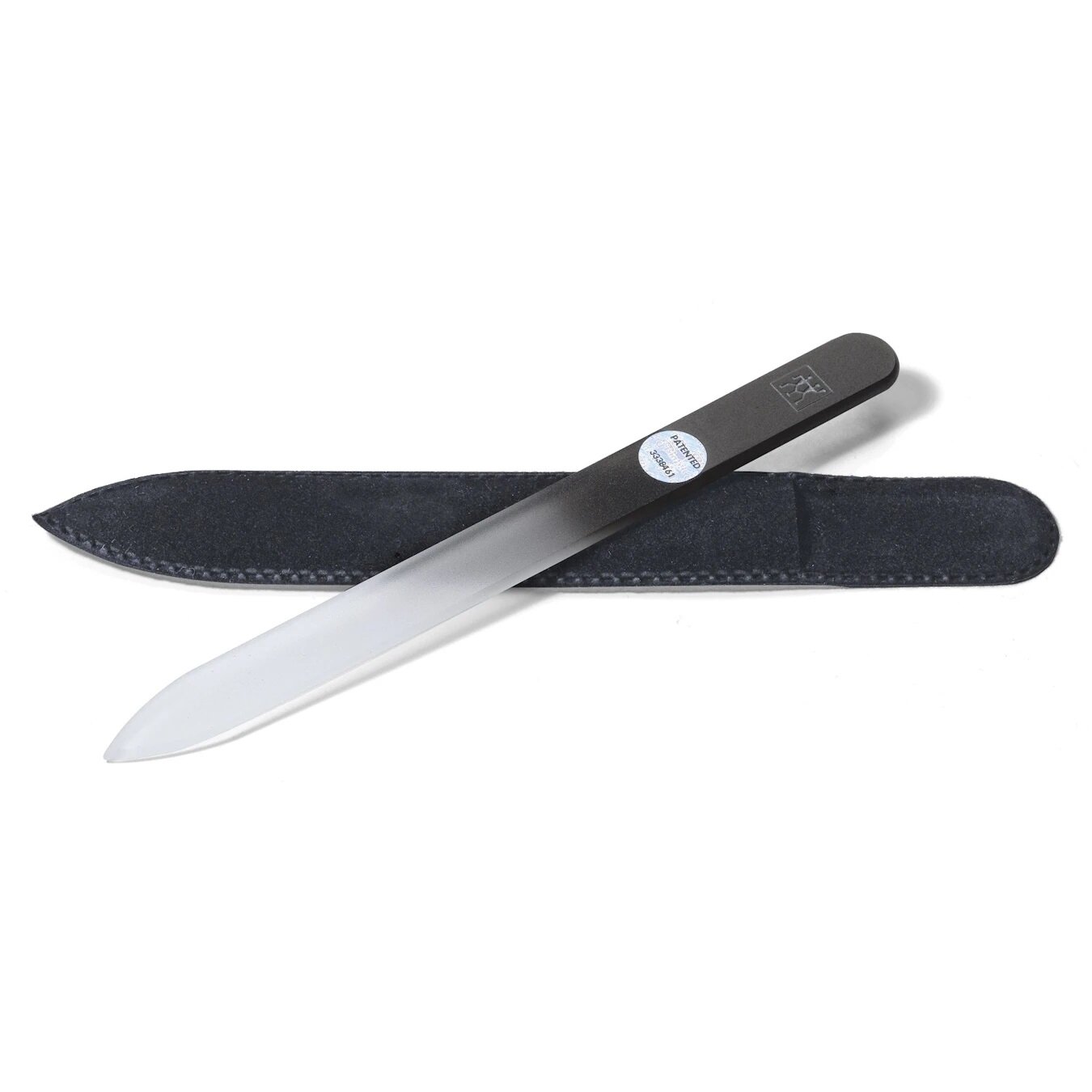Пилка для ногтей ZWILLING 88437-100-3, стеклянная, универсальная, 1 шт, черная