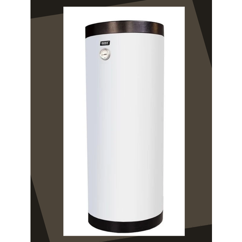 Бойлер (бак) косвенного нагрева Mi 100 литров с выходом под тен, белый