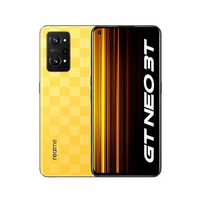 Realme Смартфон GT NEO 3T 8/256 ГБ, желтый