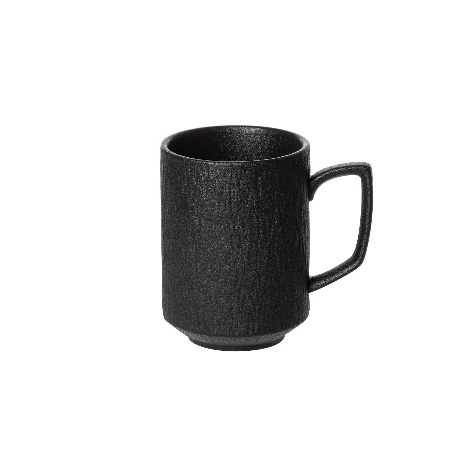 Кружка фарфоровая  Corone Grafica  360мл черная