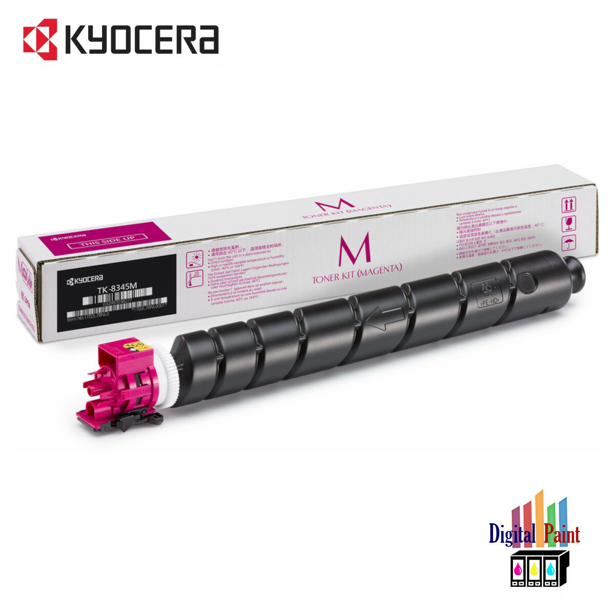 Картридж KYOCERA TK-8345M, 12000, пурпурный