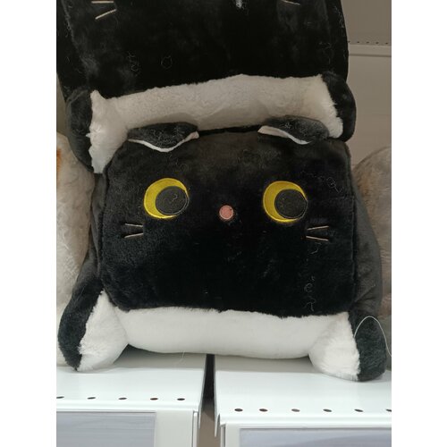 Кот пуфик-подушка мягкая игрушка 45см.