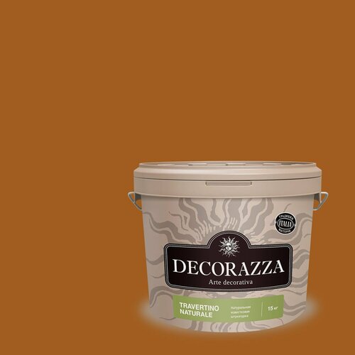 Изображение товара Декоративная известковая штукатурка с эффектом камня Decorazza Travertino Naturale (15кг) TRN 10-07