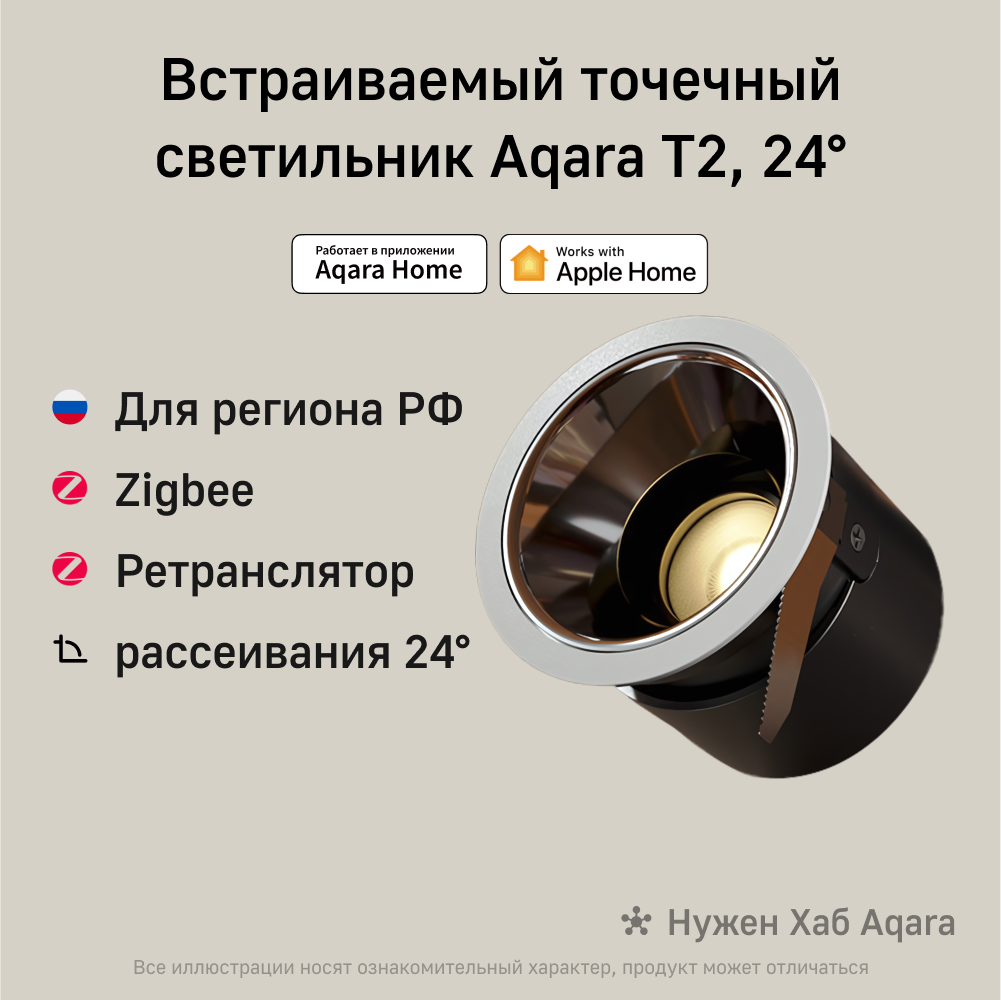 Умный светильник Aqara Т2 (LTSZNSD02LM_24)