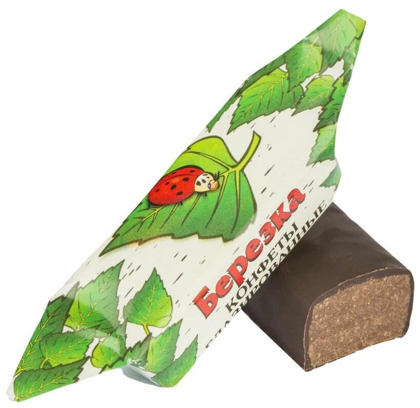 Конфеты Коммунарка  Березка   глазированные  шоколадные  1 кг