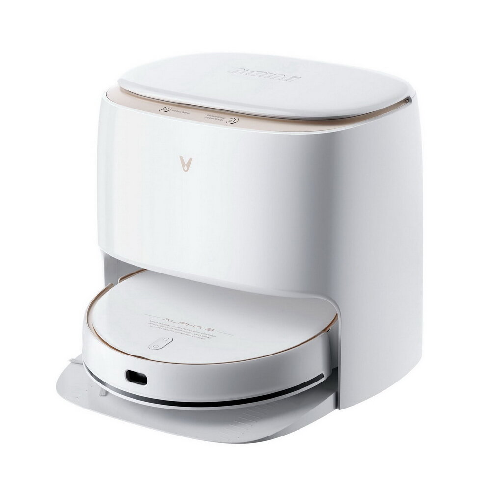 Робот-пылесос Viomi Робот-пылесос Viomi Robot Vacuum Alpha 3 White V-RVCLMC28A уц-2 (650386)