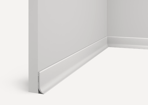 Изображение товара Гибкий плинтус 6 штук 40х12х2000мм Экополимер PL001 Cosca Decor