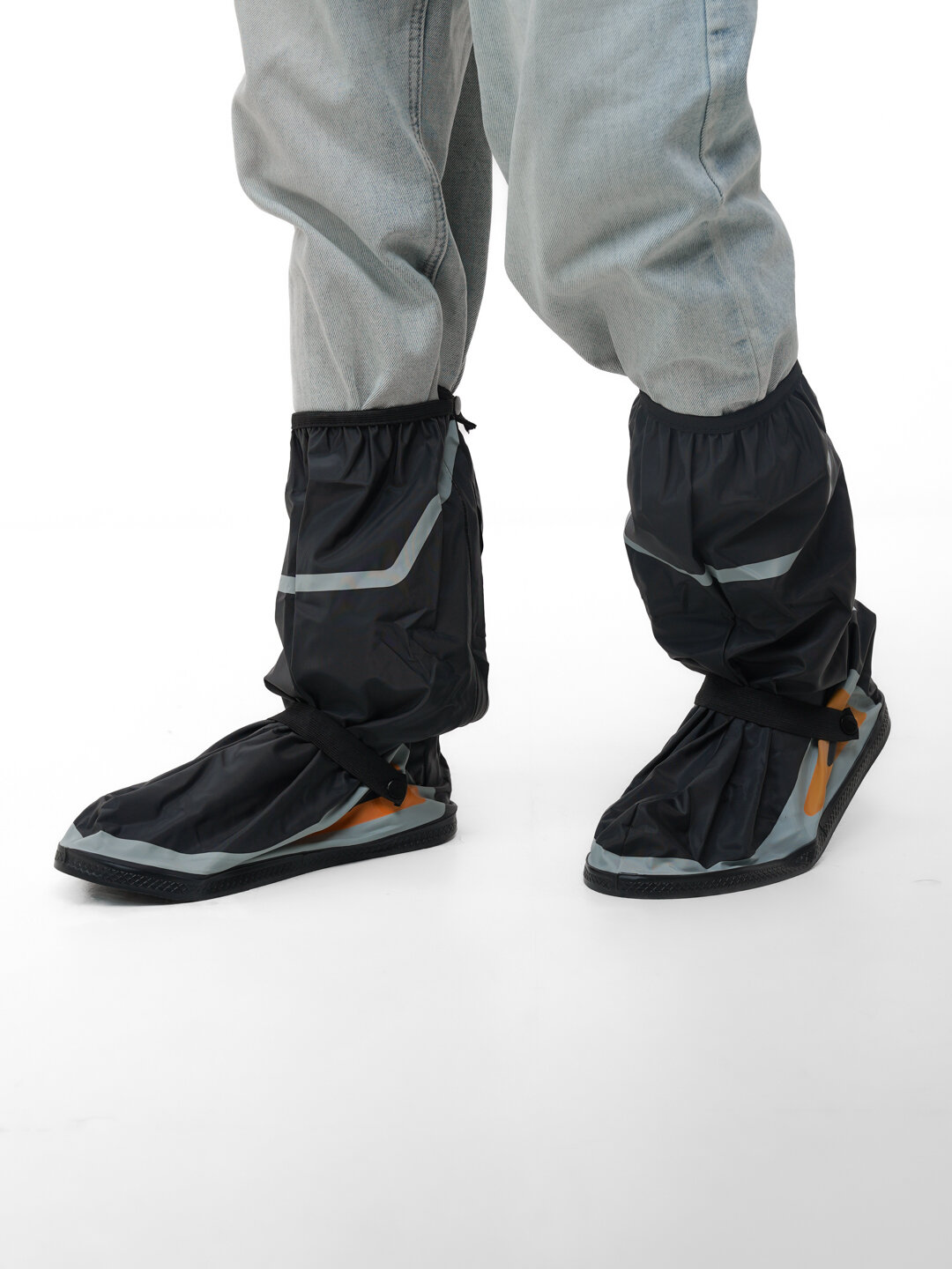 Дождевики для обуви, Серый, L-40-42 — фото 1